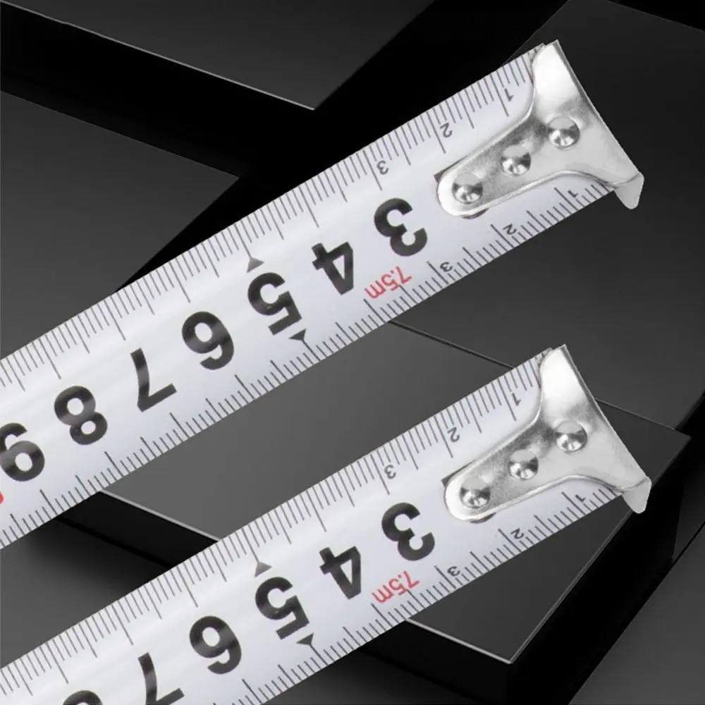 3/5/7.5/10m Steel Tape Measure High-precision Wear-resistant Tape Measure Thickened Drop-resistant Portable Tape Ranging Tool