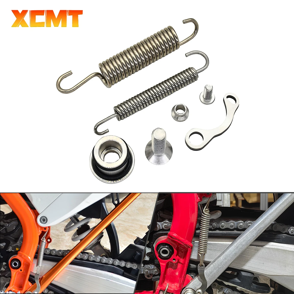 Kickstand Side Stand Springs Kit For 125 200 250 300 350 450 500 KTM EXC EXCF XC XCW XCF XCF-W Six Days Husqvarna FE FX TE TX