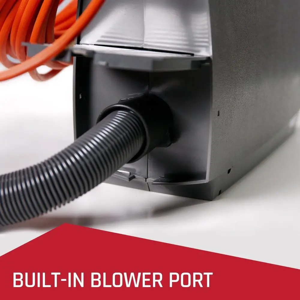 Commercial Lightweight Canister Vacuum Cleaner Portable Handheld Above Floor Cleaning Built-In Blower Accessory Pack with