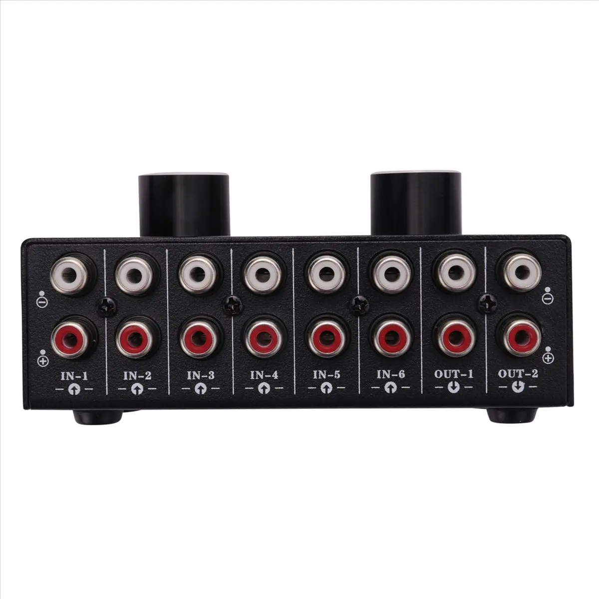 Switcher 6 in 2 Out or 2 in 6 Out Headphone Speaker Switcher Stereo