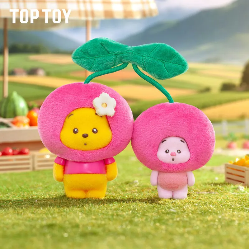 

Toptoy Cute Winnie The Pooh Small Orchard Series Winnie The Pooh Blind Box Cute Ornaments Decorative Desktop Gifts.