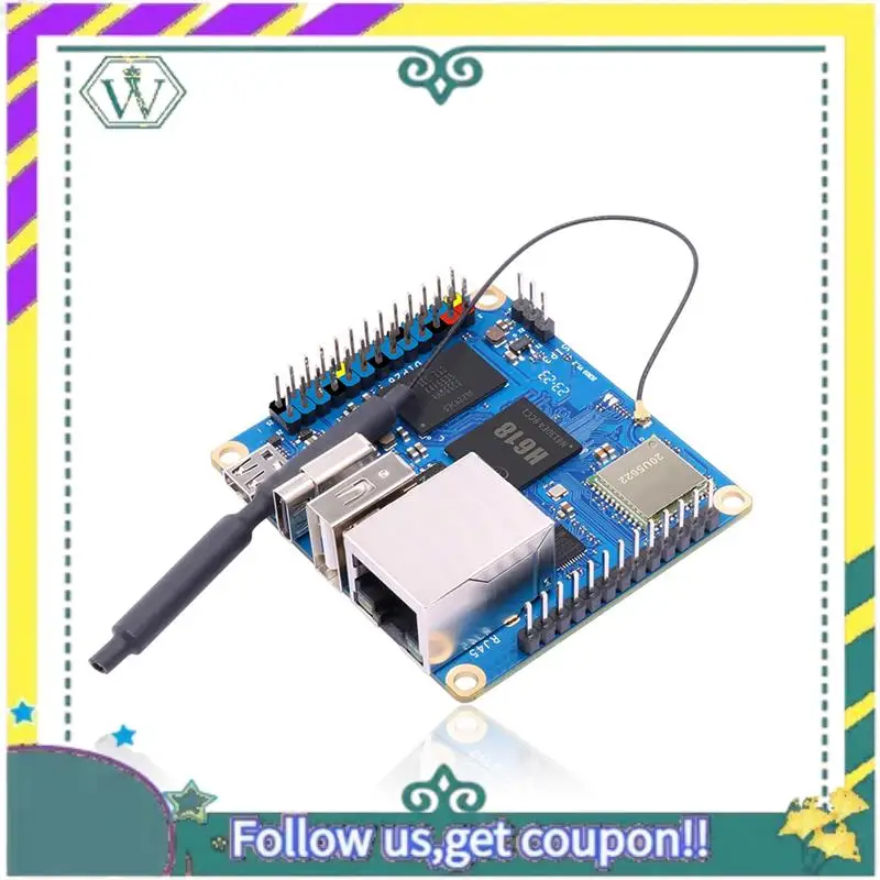 جديد لـ Orange Pi Zero 3 لوحة تطوير 1GB H618 Wifi5 + BT 5.0 جيجابت LAN لنظام أندرويد 12 Debian12 Ubuntu22.04 قابس الاتحاد الأوروبي المتين
