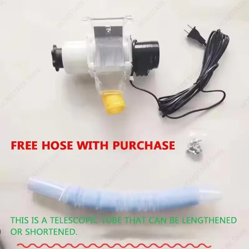220V Automatic Chicken Feeder Funnel, Intelligent Pellet Feeding Device for Chicken Duck Pigeon Cage
