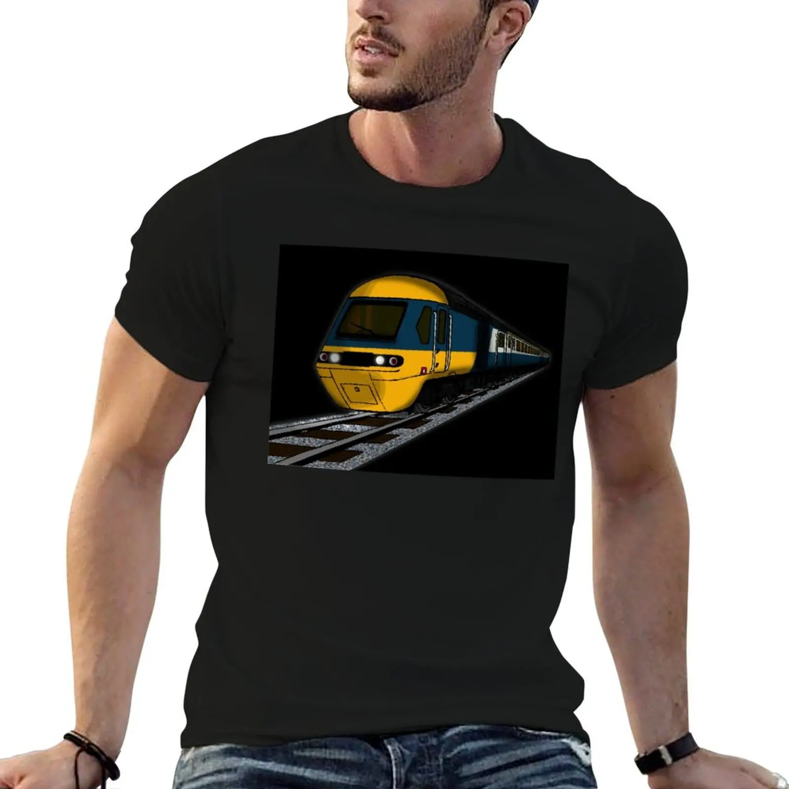 INTERCITY 125 T-Shirt graphic t shirt vintage summer top compression shirt men
