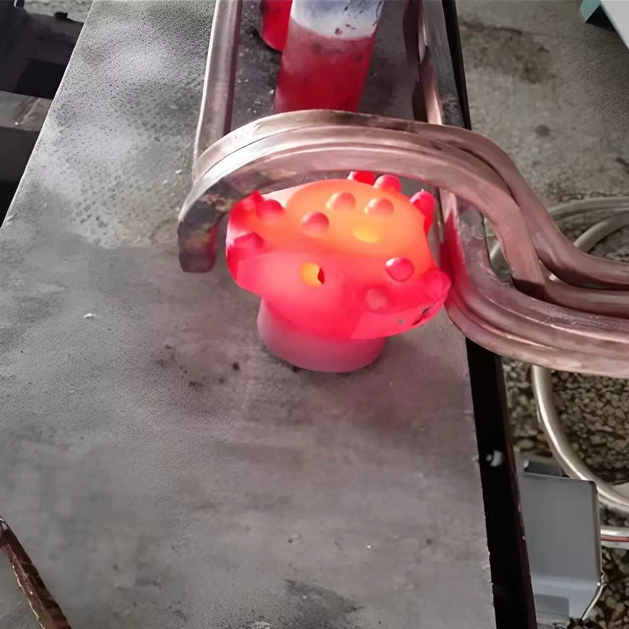 High-frequency Induction Heater Heating Welding Brazing Melting Quenching Annealing Different Metal Copper Aluminum Pipe Tube