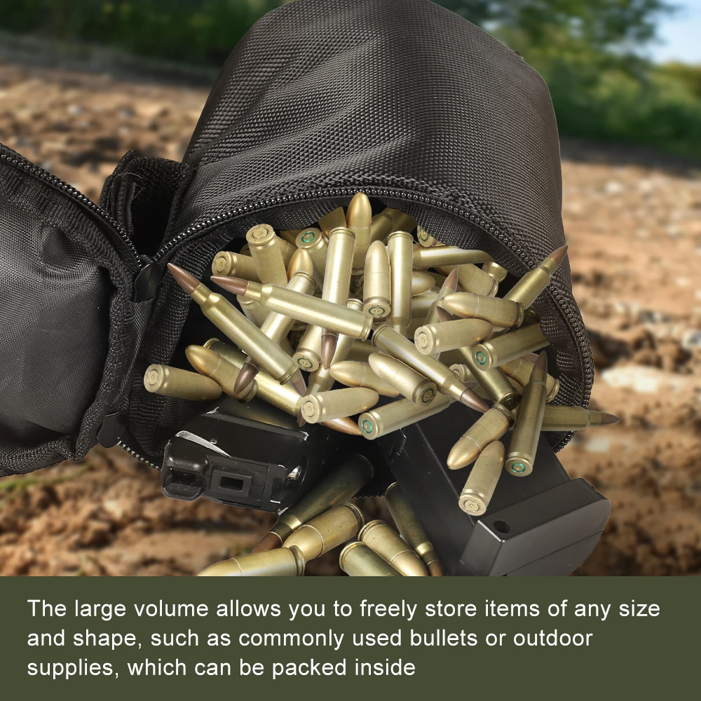 Hunting Dump Drop Pouch Ammo Recycling Bag Molle Mag Pouch Recovery Utility Magazine Tool Pack Waist Storage Bag