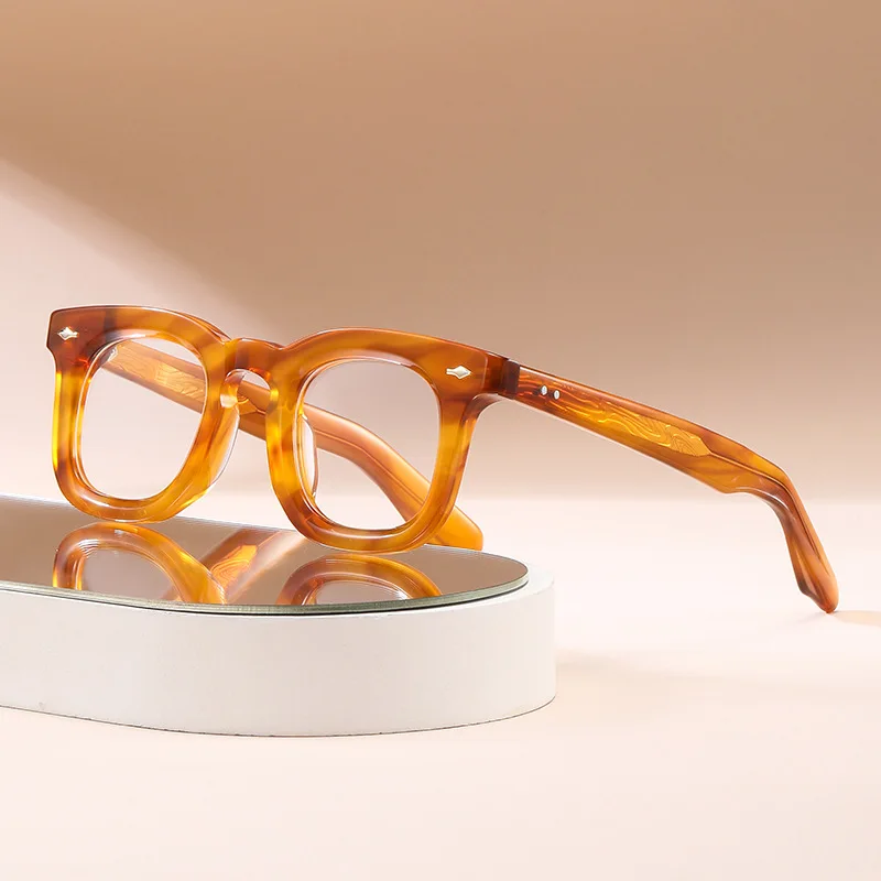 

Квадратные ацетатные очки для мужчин, роскошные оптические линзы, женские оправы для очков