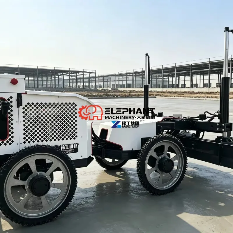 Laser Concrete Leveling Machine for Large Space Floor Construction Commercial Building Concrete Floor Paving Finishing Equipment