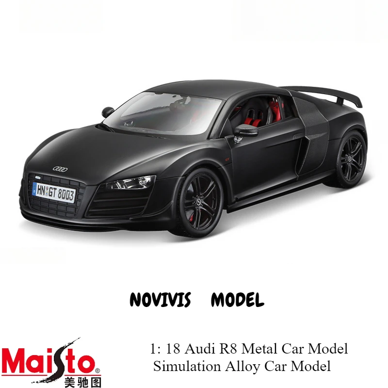 

Maisto 1:18 Audi Diecast Alloy Metal Car Model Collectible Toy Gift for Boys Adults Display Decor