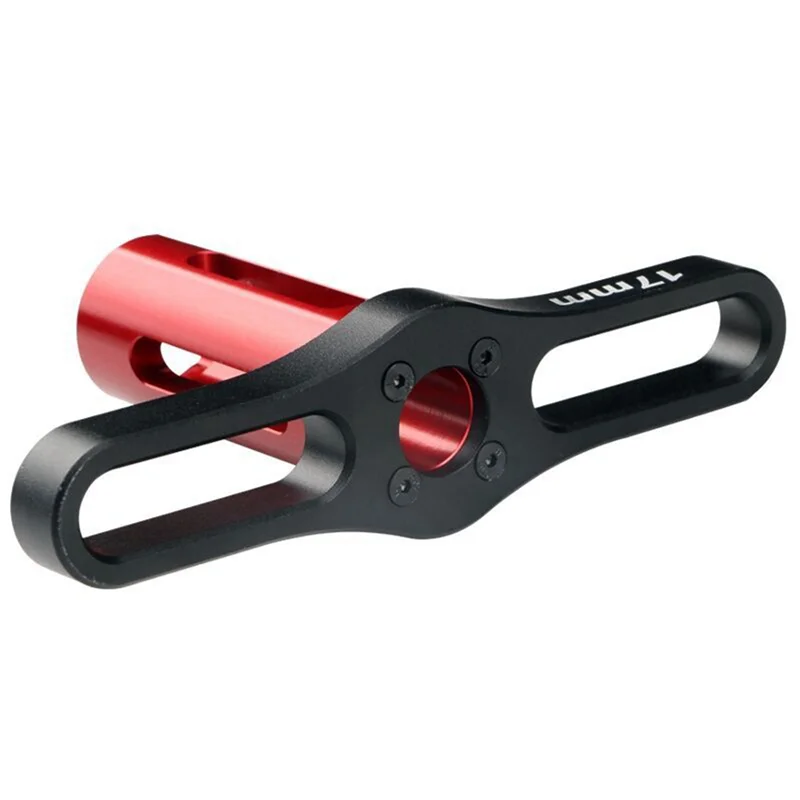 MACH-4X メタル 17 ミリメートルホイールナットスリーブ六角レンチツール 1:8 オフロード RC カーモンスタートラックトラクサス X-Maxx サミット E-REVO