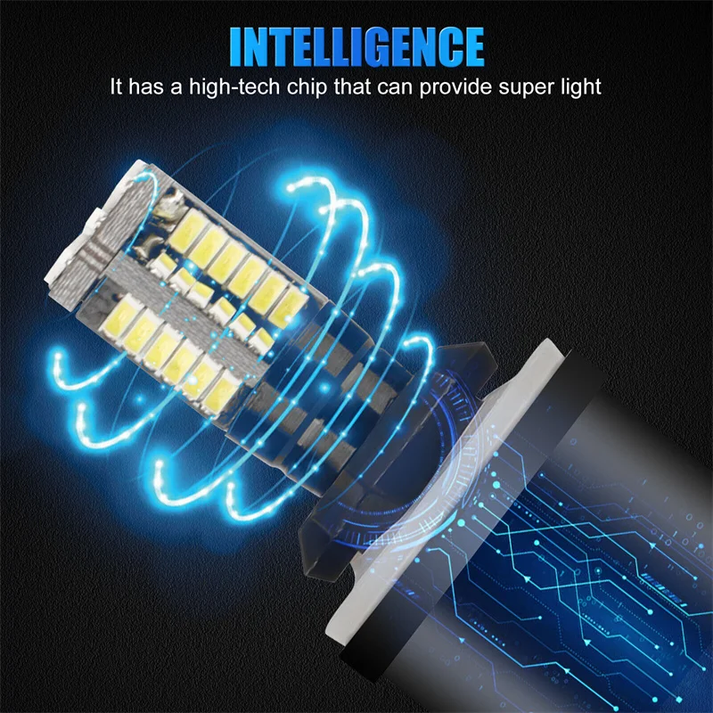 2 szt. Żarówki LED 880 do świateł przeciwmgielnych samochodowych, LED-owe światła przeciwmgielne do jazdy, światła drogowe 882 885 890 891 892 893 899, źródło światła samochodowego 6000K białe