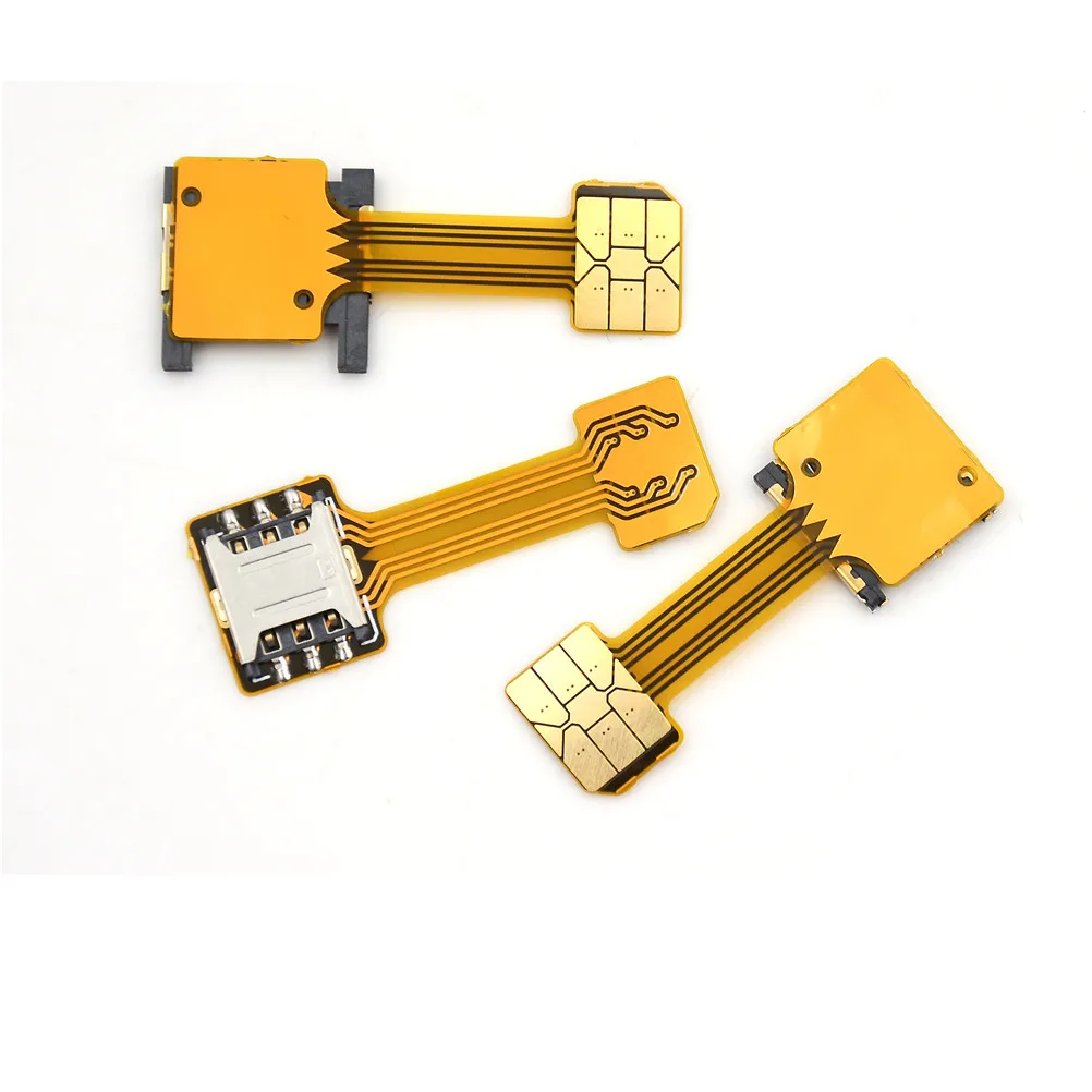 Hybrid Double Dual Sim Card Adapter Micro SD Nano Sim Extension Adapter For Xiaomi/Redmi For Huawei