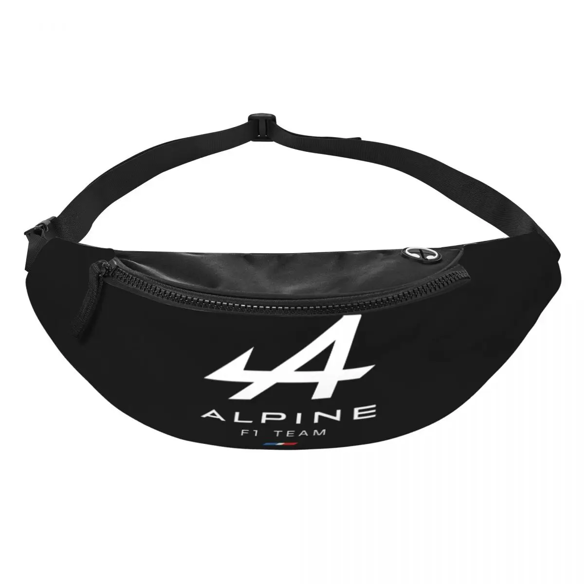 Alpine F1 Team Logo Waist Bag Merch For Men Trendy Strap Crossbody Sling Bag