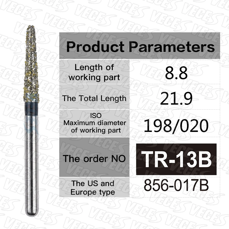 TR Typ Extra Grobe Dental Diamant Bohrer Standard Zahnmedizin Erdbeeren Bohrer Zahnarzt Werkzeuge FG High Speed Bur 1,6mm 10 stücke