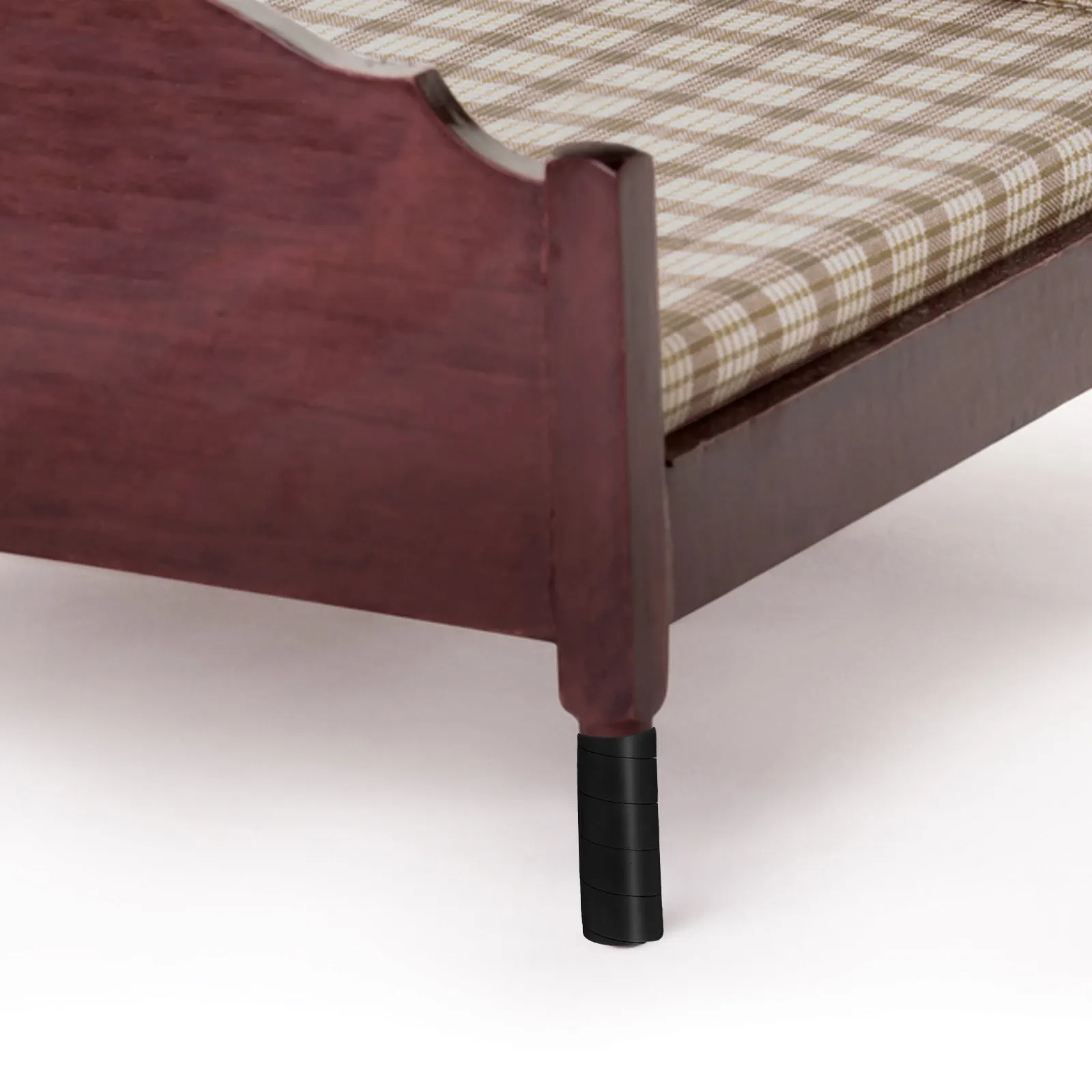 Bed Frame Leg Protectors Sturdy Covers Noise Reduction Prevent Scratches Protect Furniture Legs for Chairs Tables Stool