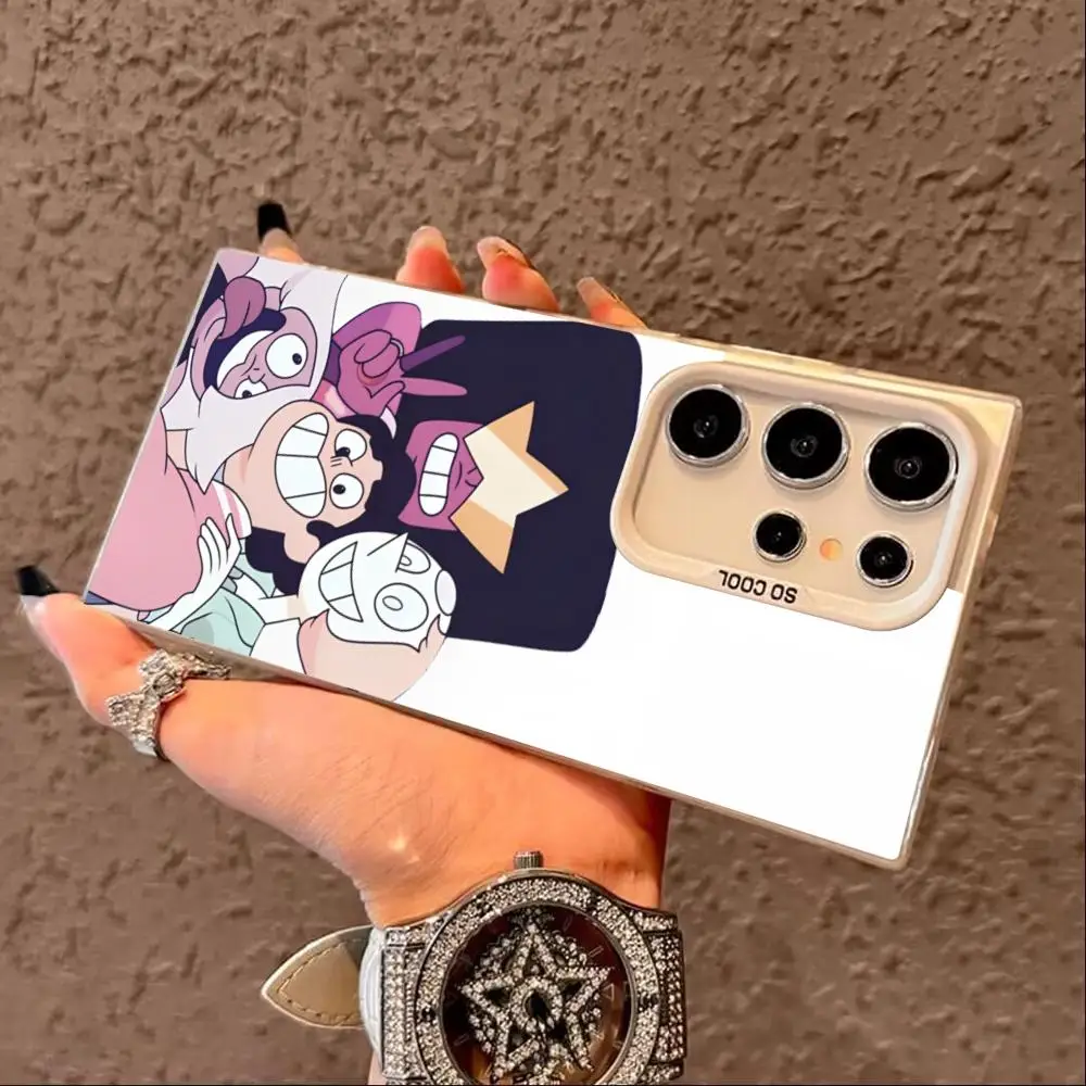 Steven Classic Cartoon Cute Universe Design Phone Case For SAMSUNG Galaxy S26 S25 S24 S23 S22 S21 S20 FE Plus Ultra Cover