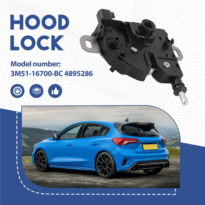 Car Bonnet Hood Loc…