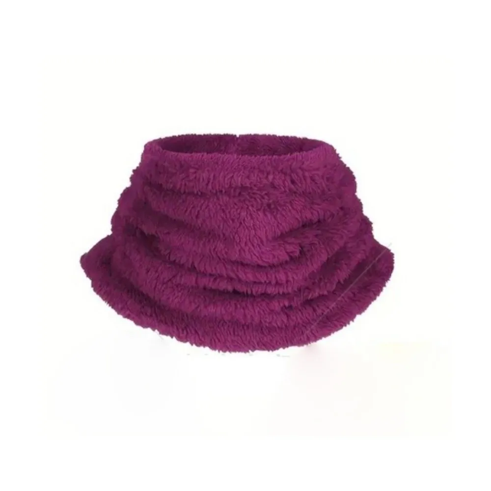 

New Adjustable Warm Scarf Drawstring Coldproof Neck Cover Solid Color Windproof Fake Collar Gift