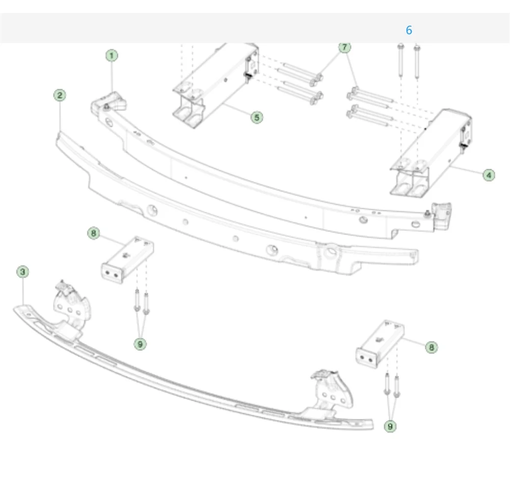 For Tesla model 3/Y large beam head and small beam head installation screws 7 # 1120775-00-A 6 # 1446114-00-B 9 # 1135014-00-A