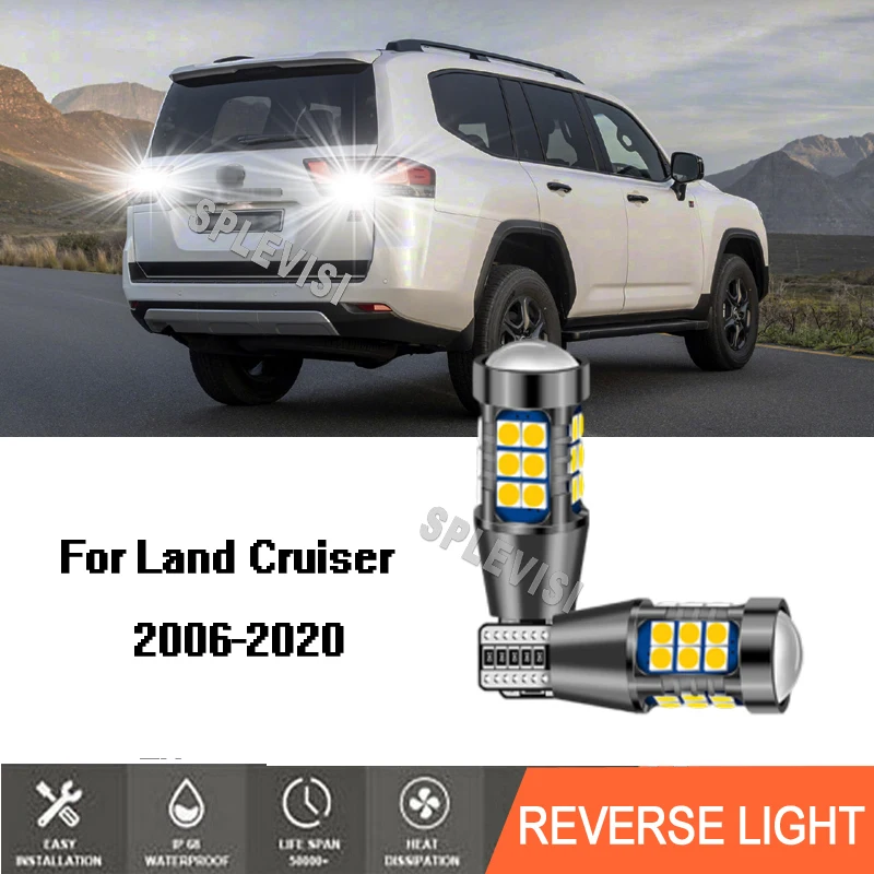 

LED Reverse Light 12V White OEM Repalce Kit For Toyota Land Cruiser 2006 2007 2008 2009 2010 2011 2012 2013 2014 2015-2020