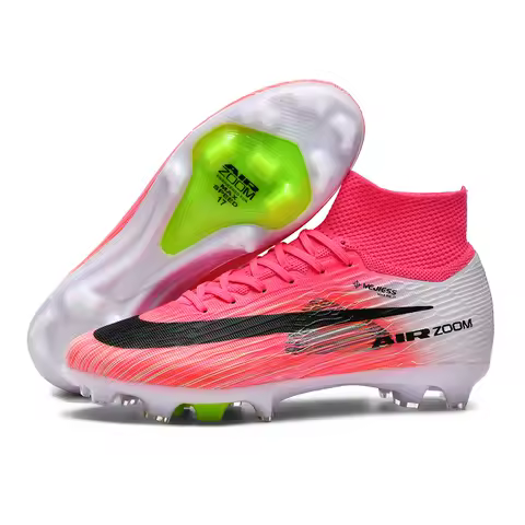 High Quality Mens Football Boots F50 Youth FG/TF Training Studded Fast Soccer Cleats Boys Non Slip Football Shoes for Man 35-45