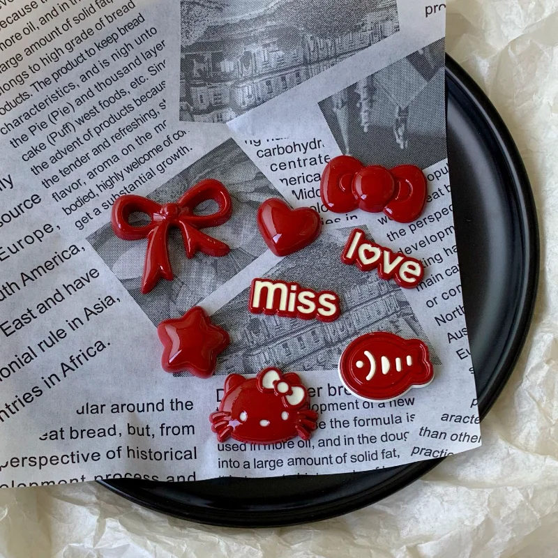 Sanrio аниме мультфильм Hello Kitty Star Bow милая 3D наклейка чашка ноутбук мобильный телефон автомобильная обувь сумки водонепроницаемый материал «сделай сам»