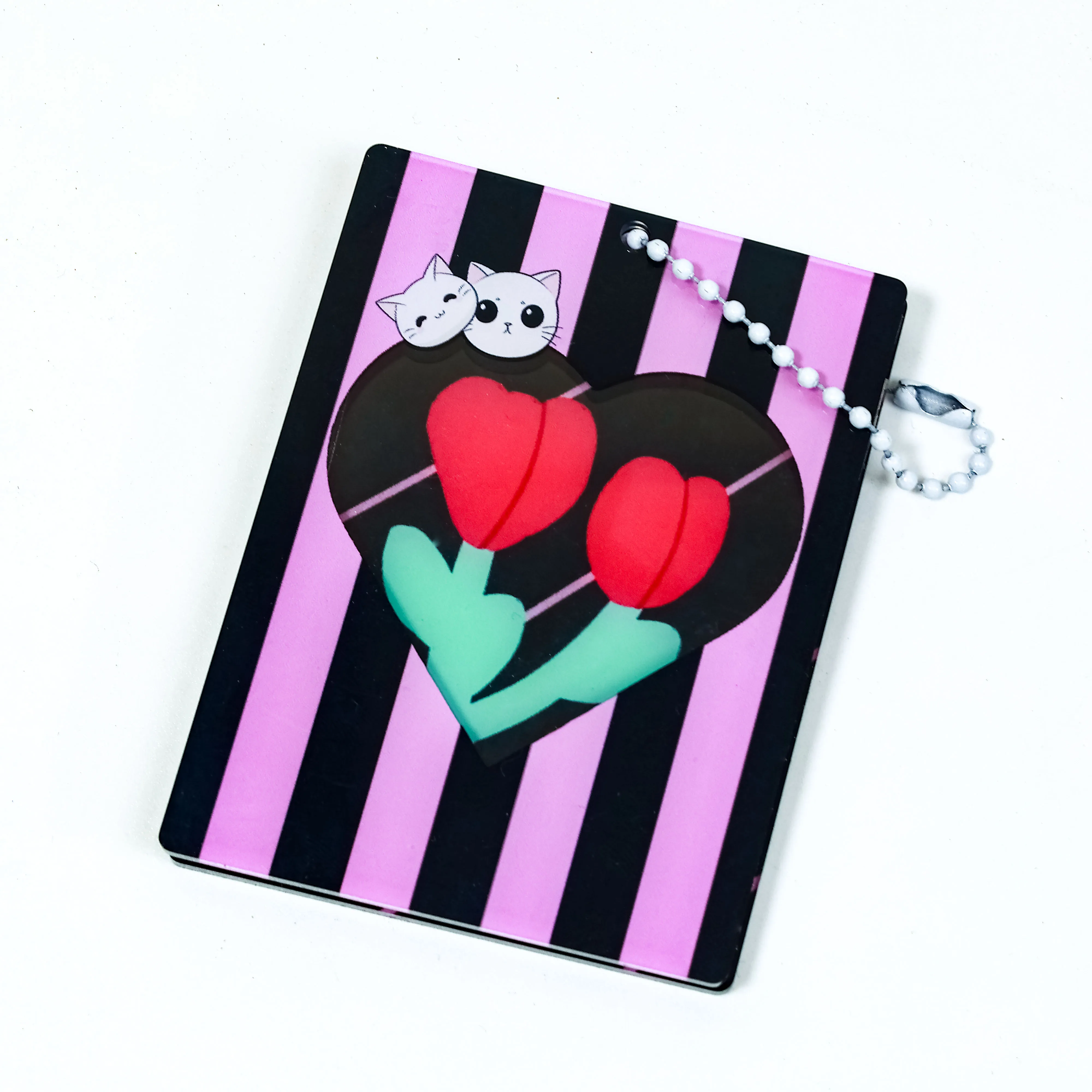 Custom KPop Acrylic Photocard Holder Keychain Cute Photo Frame for Album and DVD PCs