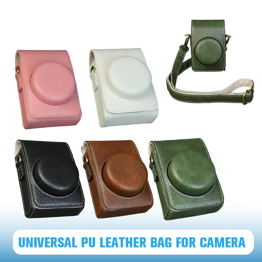حافظة جلدية PU عالمية لهاتف سوني ZV1F/ZV1/Ricoh GR IIIx/Ricoh GR III II حقيبة كاميرا لكانون Sx740 G7x2 3 الغطاء الواقي #3