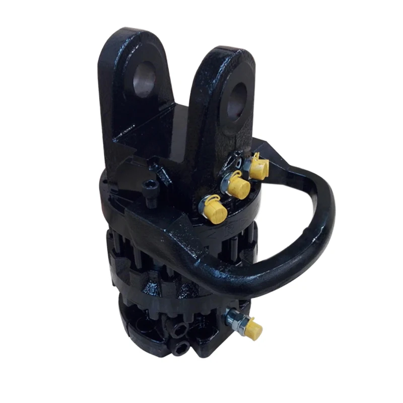 CE Certified Industrial 360° Hydraulic Rotator Grapple For Excavators Heavy Duty Log Timber Handling With DRB Series Motor