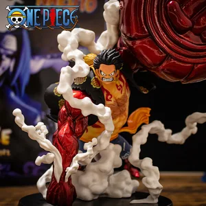 One Piece Gear fourth Monkey D. Luffy PVC Model Anime Collection Toy 25cm