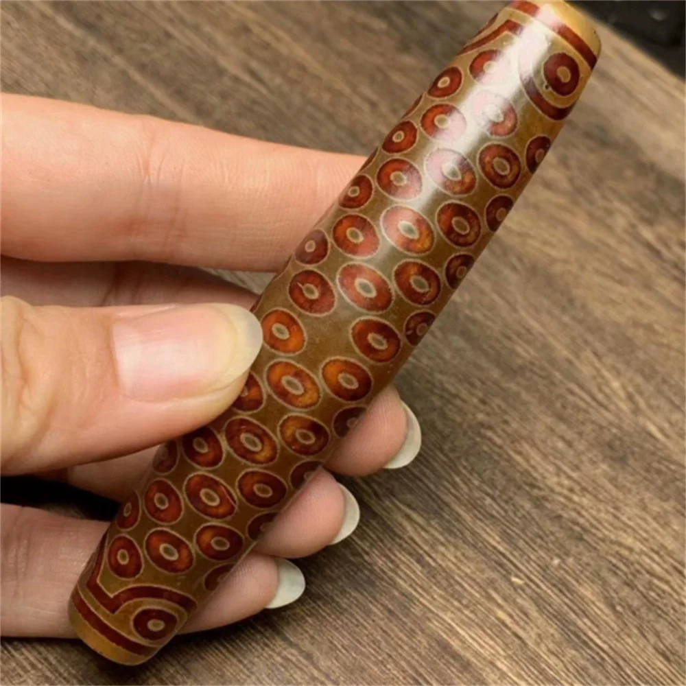 

Tibetan old agate 108-eyed celestial bead Agate DIY jewelry top bead waist bead matching bead loose bead accessory