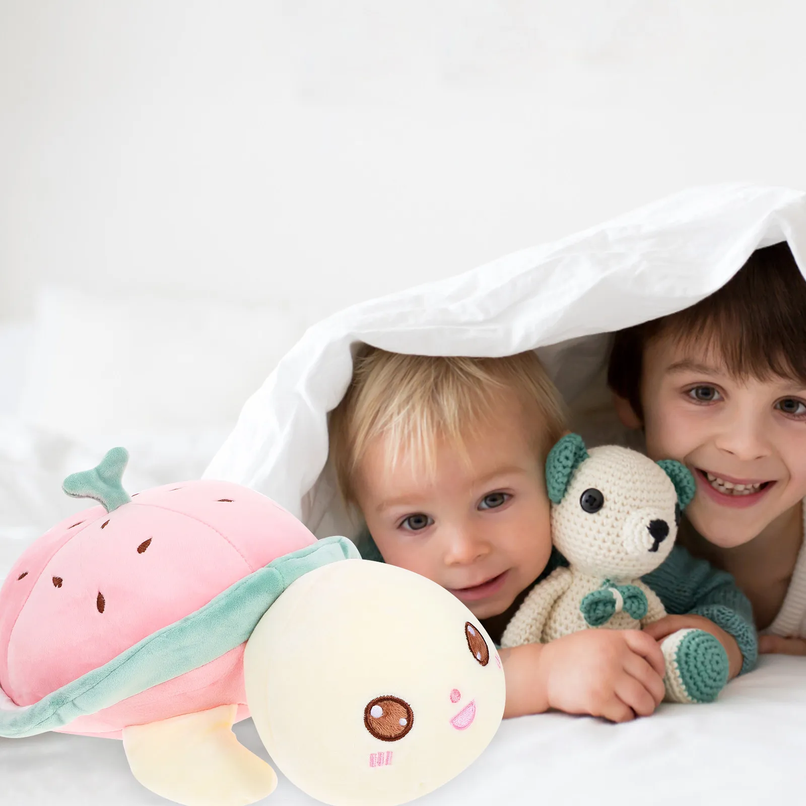 

Мягкая игрушка-черепаха, милая мультяшная подушка среднего размера для дивана, декор для гостиной, комфортная подушка из мягкого ПП-хлопка, украшение для комнаты