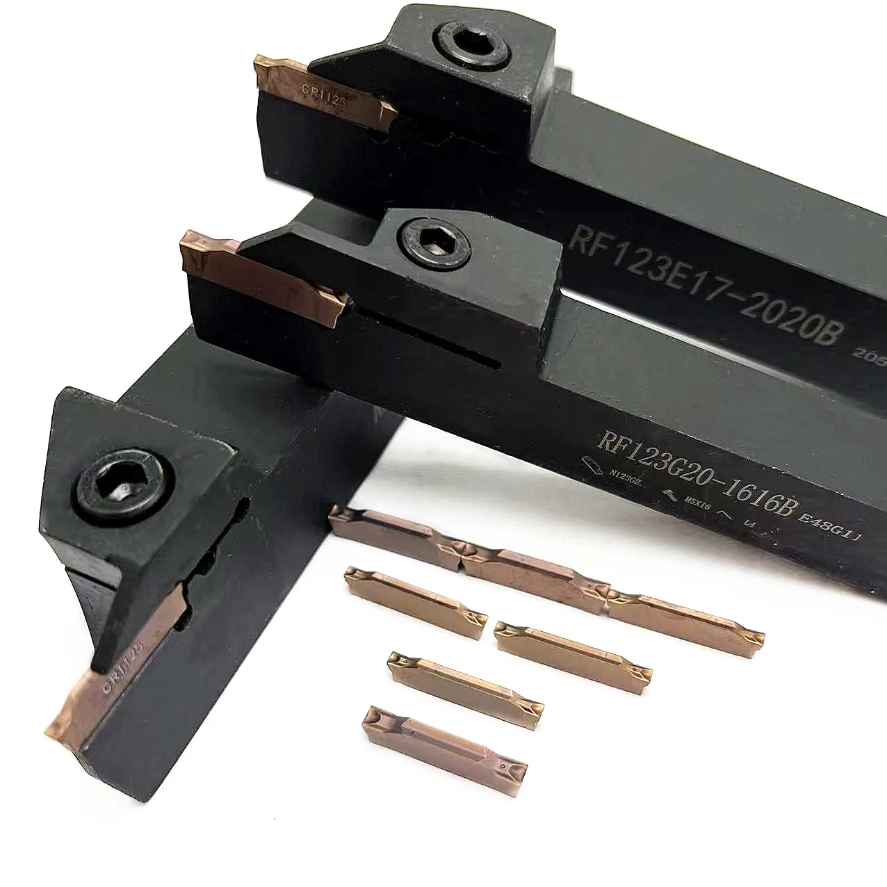 RF123G20-1616B RF123G17-2020B RF123G20-2525B supporto per utensili per scanalatura CNC utensili per tornio per scanalatura esterna per metallo duro N123G2