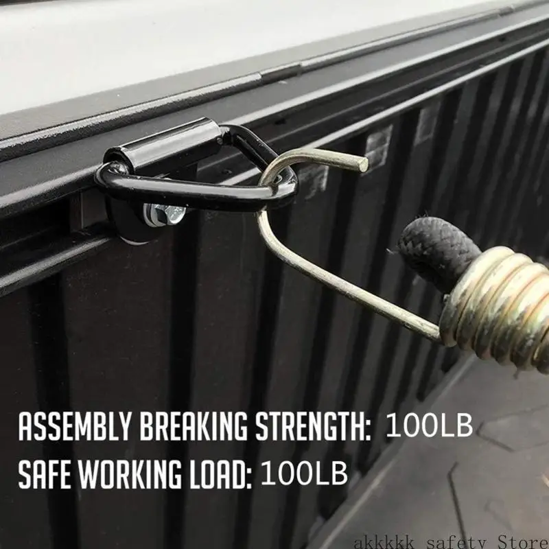 

XXFF Металлический тяговый крюк Якорь V-образной формы Крепления для грузового стяжного кольца для автомобиля с прицепом