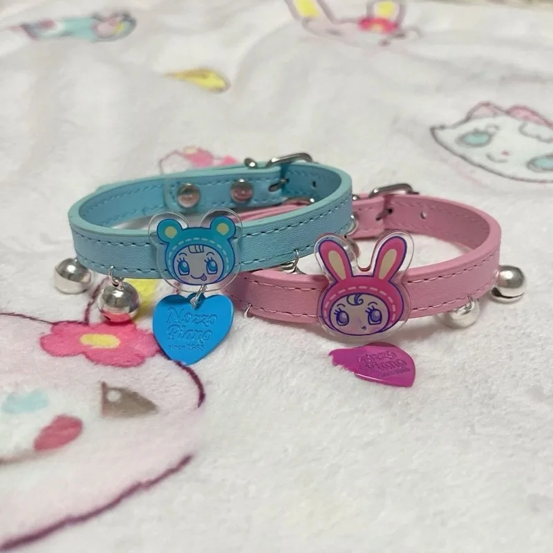 Japanese Cartoon Bracelet Y2k Accessories Cute Small Bell Foot Ring Sweet Girl Adjustable Foot Ring Wristband Kawaii 2024 New