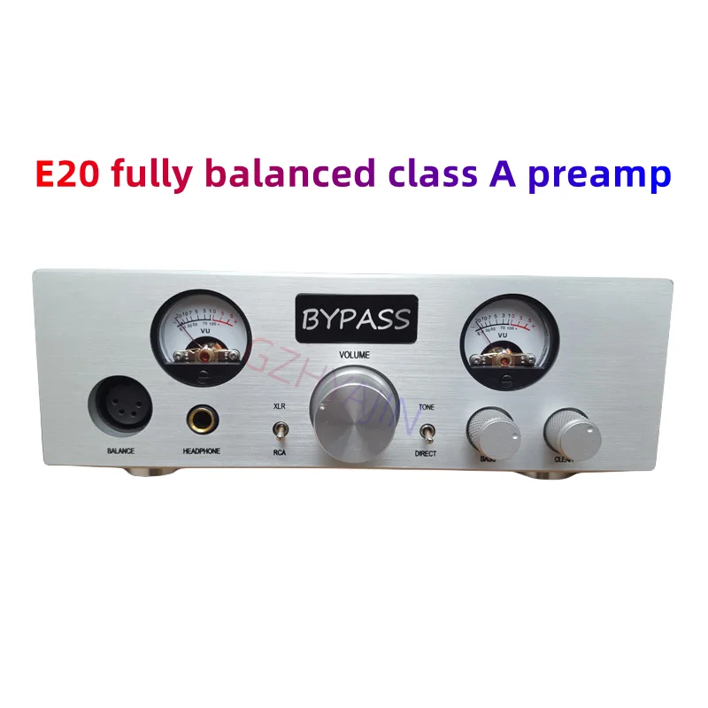 

BYPASS AUDIO Upgrade E20 fully balanced class A preamp and tuning all-in-one machine with VU meter