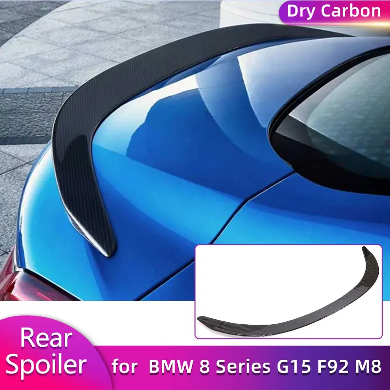 Prepreg Trockencarbon Heckspoiler für BMW 8er G15 F92 M8 Coupé 2018-2022 – Heckflügel für den Rennsport