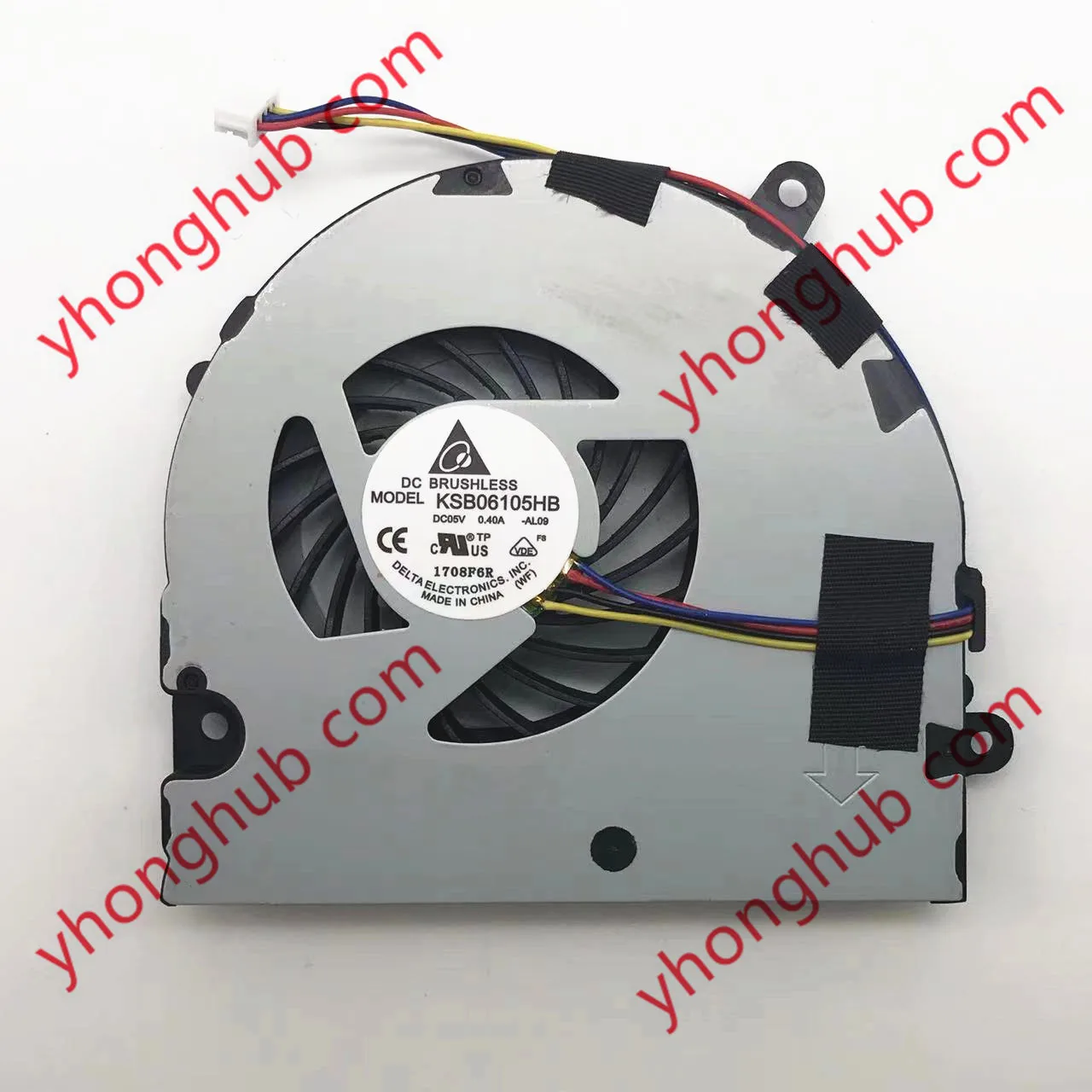 

13N0-ZGP0101 FB85 DFS531005PL0T DC 5V 0.5A 4-Wire Server Cooling Fan