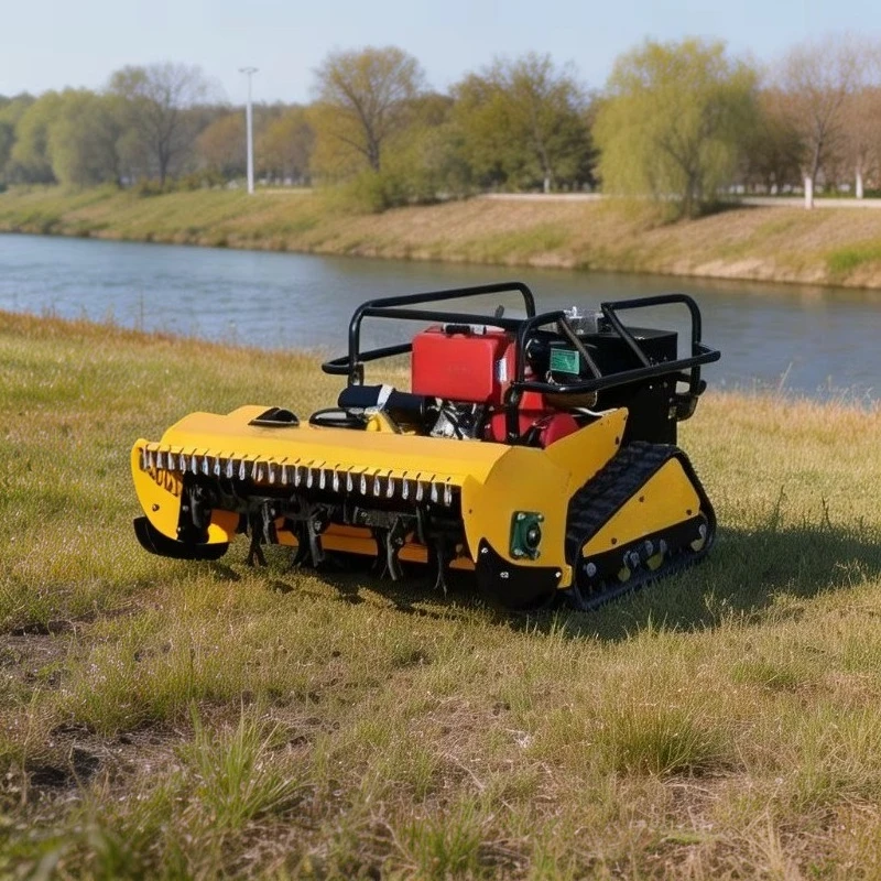 Cordless Remote Operated Flat Blade Mower