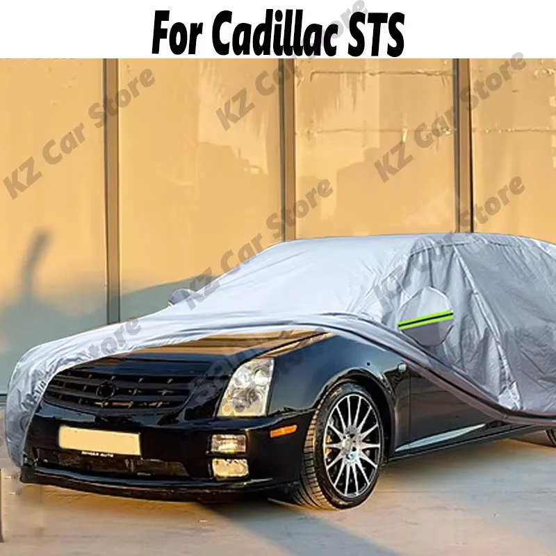 

Full Car Cover Auto Outdoor Sun Shade Anti-UV Snow Rain Ice Protection Waterproof Cover Dustproof For Cadillac STS