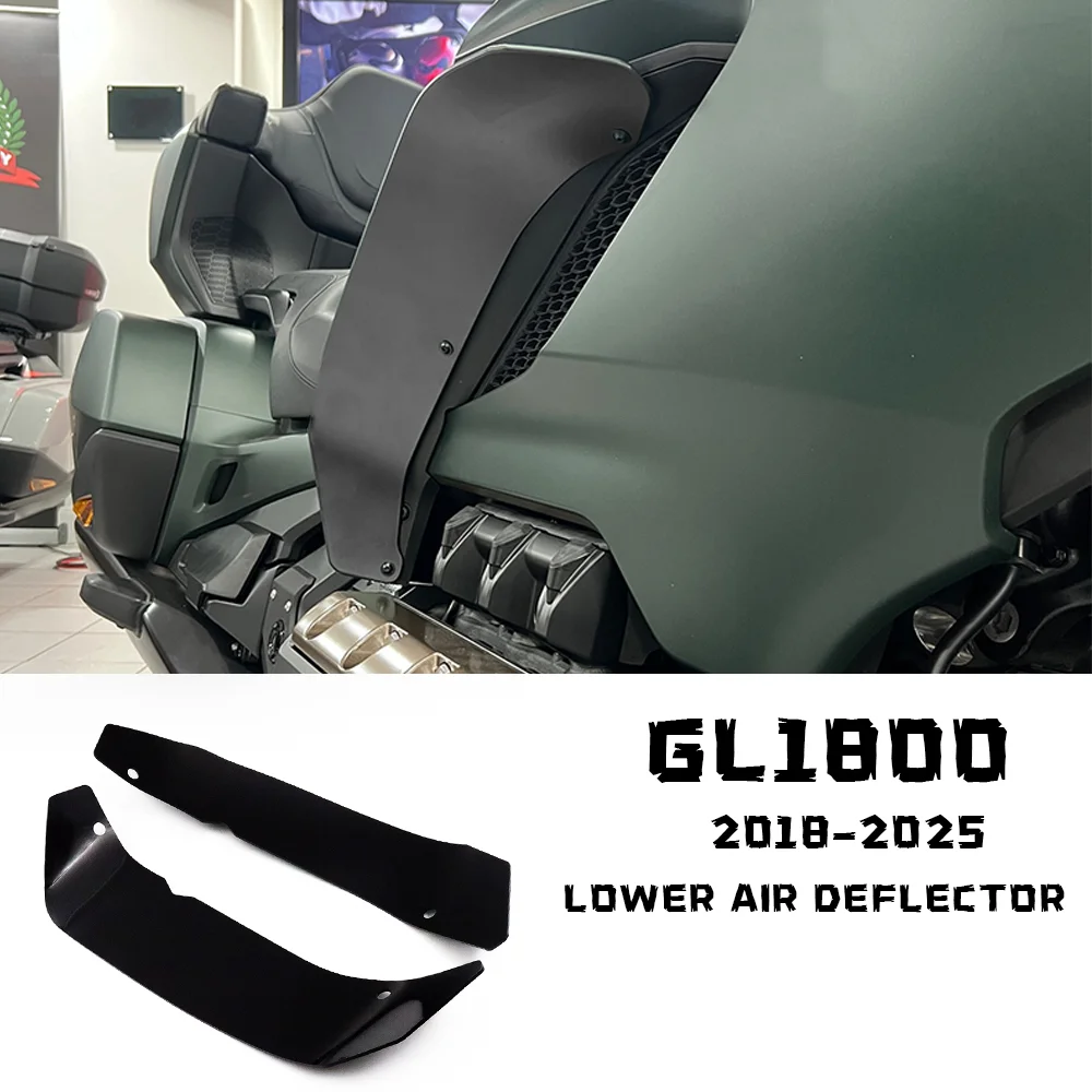 

Tour Side Wind Deflectors For Honda Goldwing 1800 2018-2025 Wind Deflectors Gold Wing Lower Air Deflector GL1800 Gold Wing