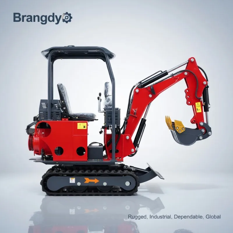 

0.8 Ton Mini Excavator Kubota Engine Hydraulic Crawler Excavator EPA CE Certified For Garden Farm Construction
