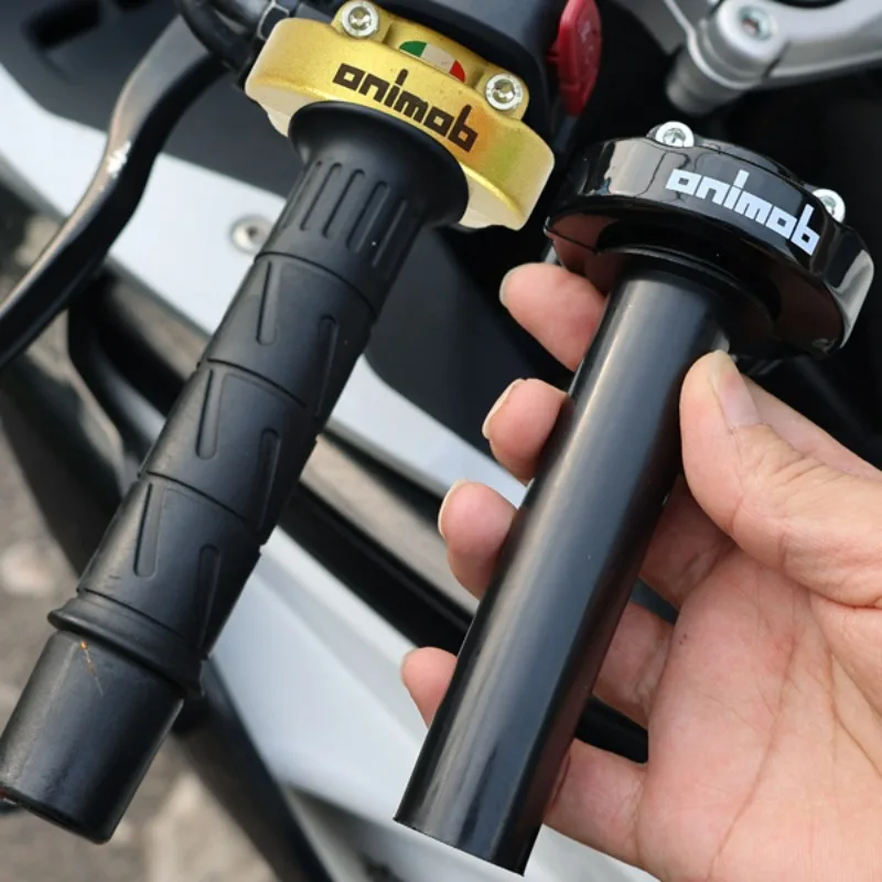 Manopole Acceleratore Moto da 22mm (7/8'') a Rotazione Rapida per Motocross e Pit Bike 500cc-900cc - Ricambi Universali