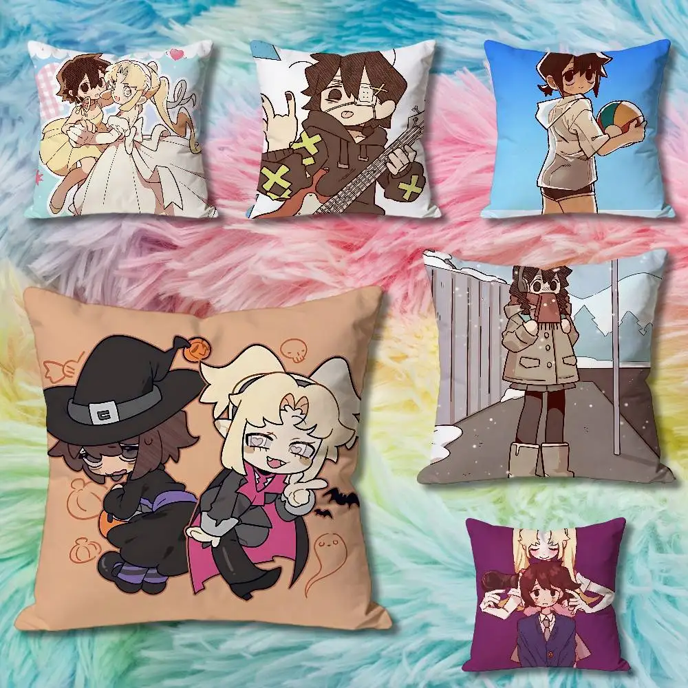 

I Love A-AmyS Various Sizes Square Pillow Case For Car Home Bedchamber Decor Custom Valentine gift