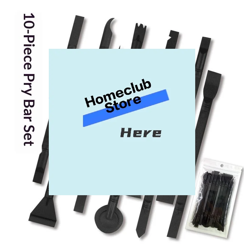 10 In 1 Plastic Crowbar Disassembly Spudger Opening Tools Kit For Phone Pad Tablets Laptop PC Repairing Opening Tools【Homeclub】