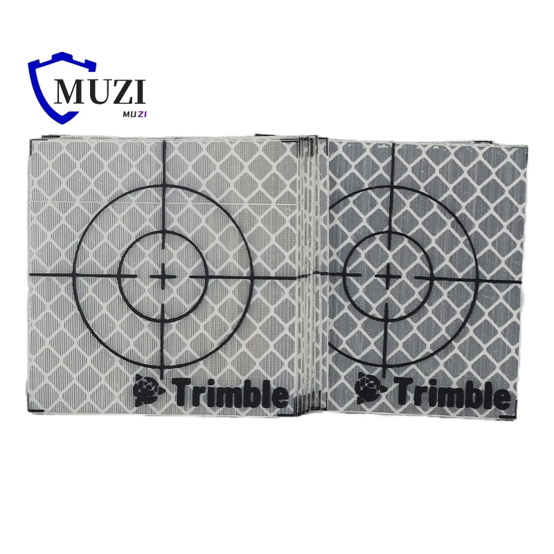 Reflective Sheet For Trimble Total Station Surveying 100PCS 20 30 40 50 60X60mm Tape Target Reflector Sheet With Trimble Logo