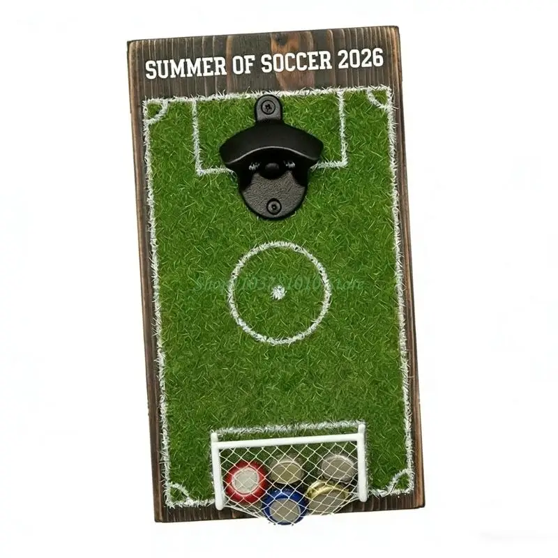 

U55D Entertaining Handcrafted Football Theme Bottle Opener For Sports Fan