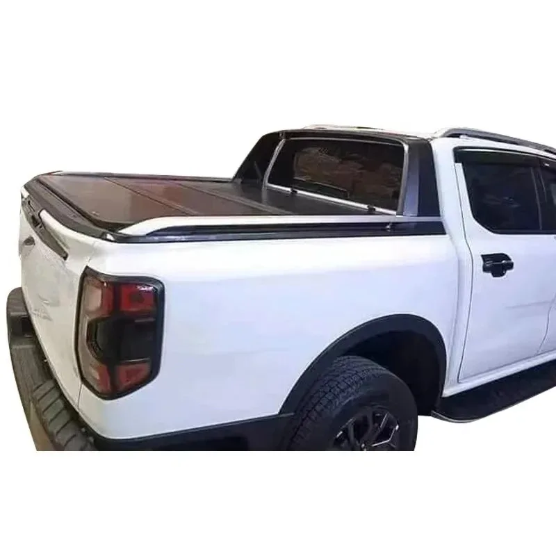 

Durle Trifold Pick up Cover Hard Folding Bed Truck Tonneau Cover