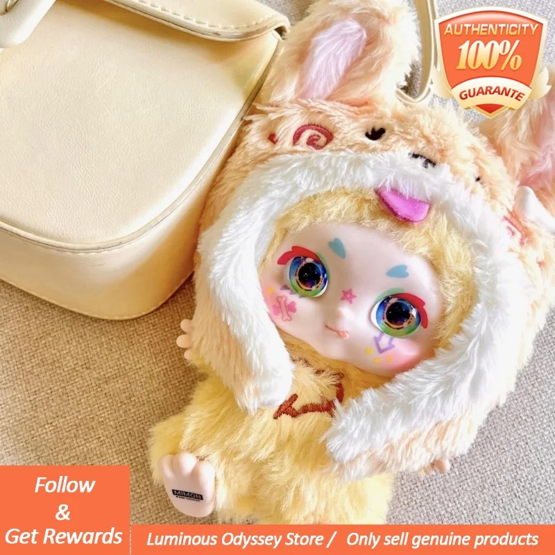 Genuíno kimmon 2 segunda geração deserto sonho série caixa cega brinquedo de pelúcia estatueta sacos decorativos pingente caixa mistério