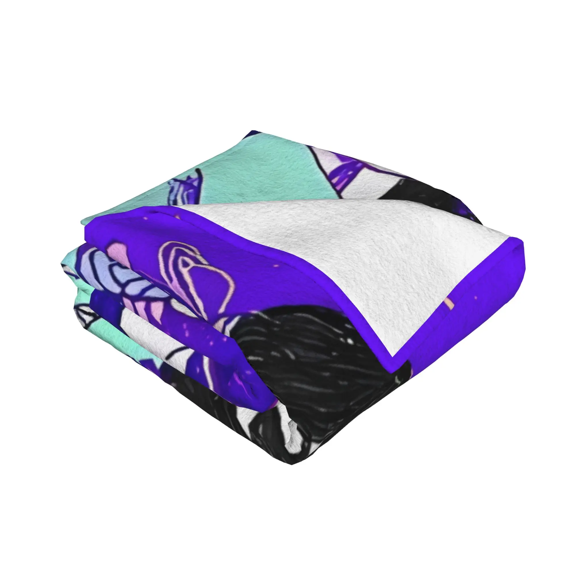 1PC Classic Omori home room decorations Winter Blankets for Adults Bedding Home Interior Sofa Knee